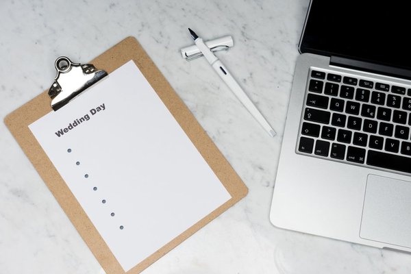 day before wedding checklist