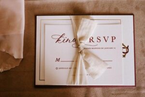 wedding RSVP timeline