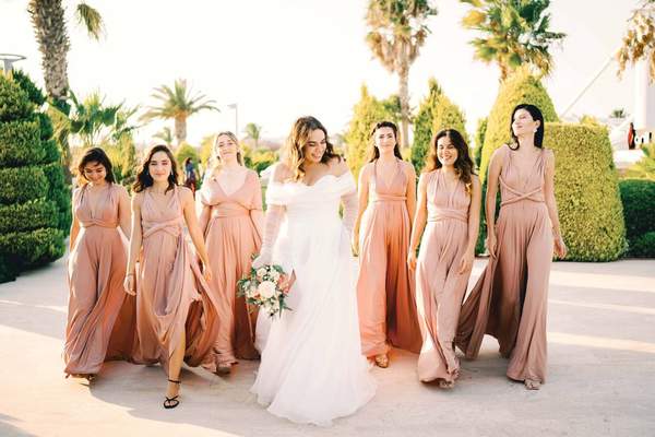 mismatched bridesmaid dresses